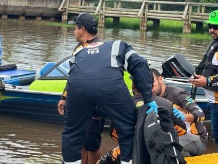 Batida entre barcos deixa feridos e um desaparecido no Lago de Itaipu