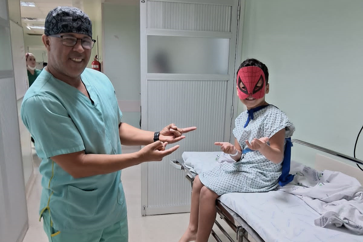 mutirão de cirurgias pedriátricas em Londrina