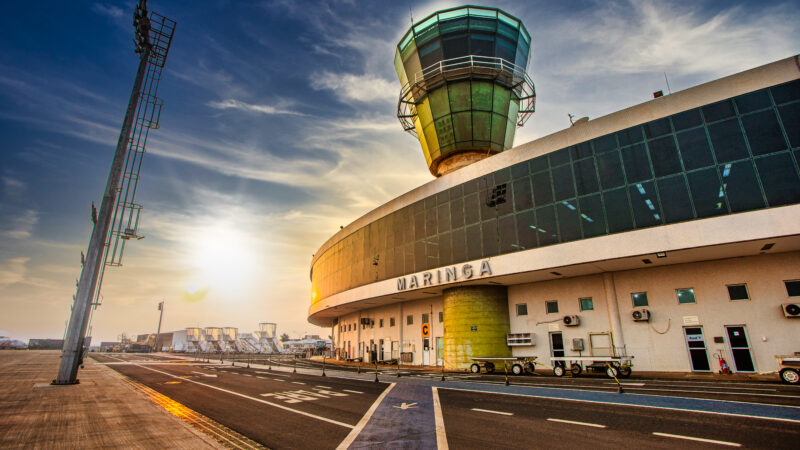 Aeroporto de Maringá passa por obras de modernização