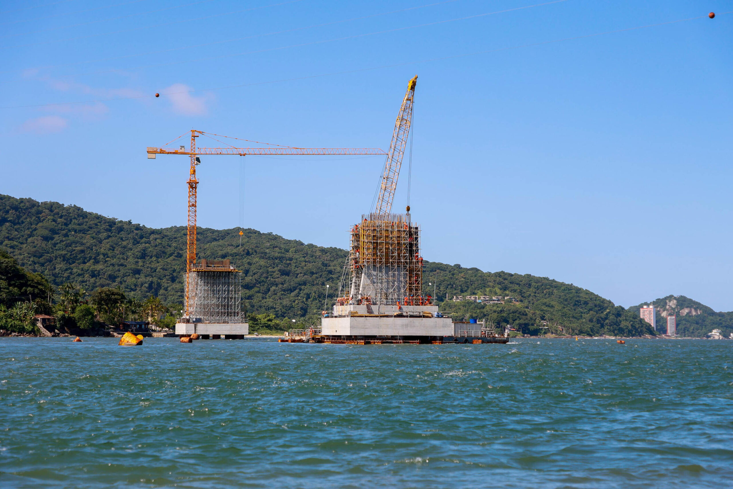 investimentos obras Ponte de Guaratuba