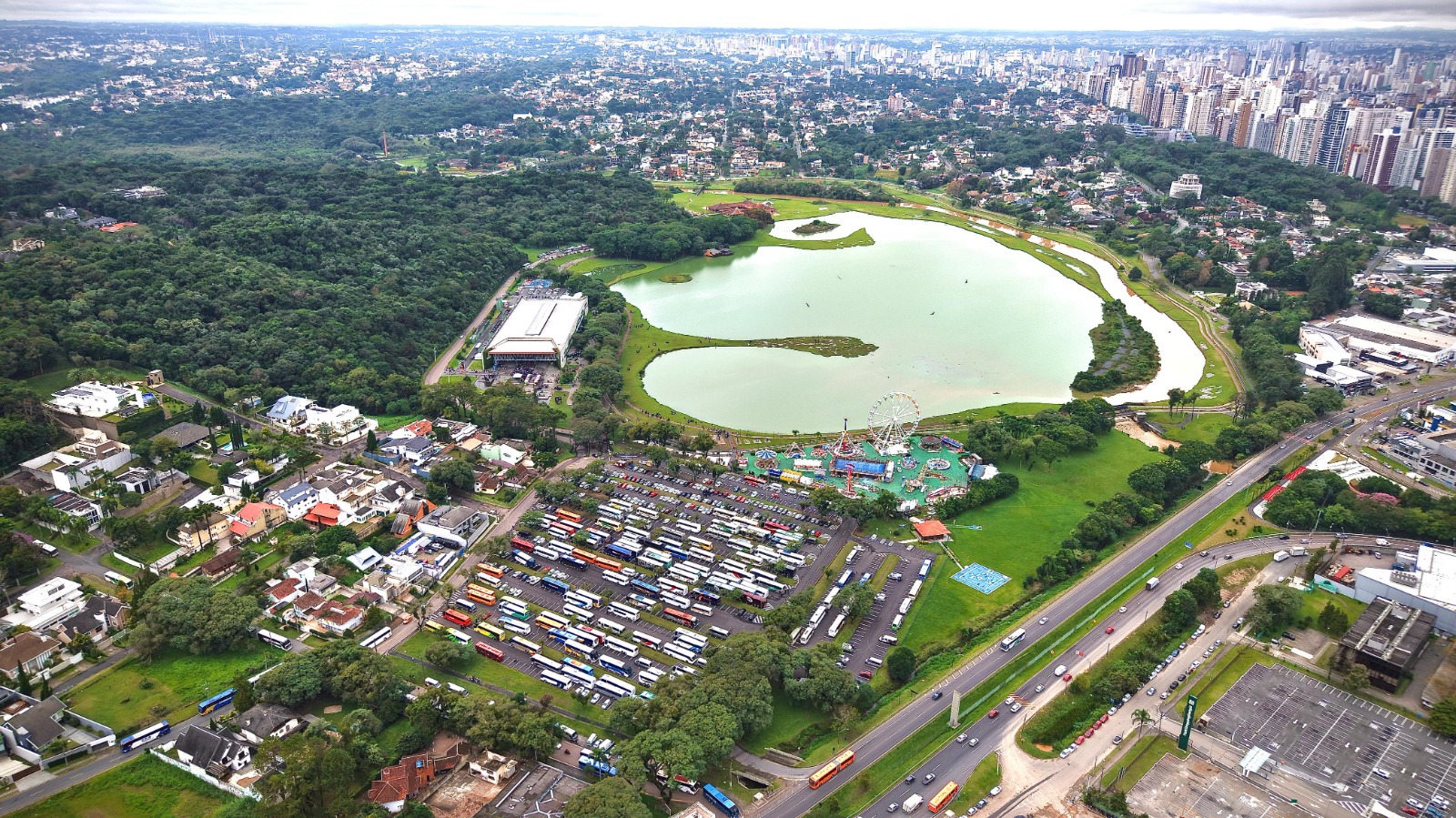 Parque Barigui Curitiba previsão do tempo temperaturas