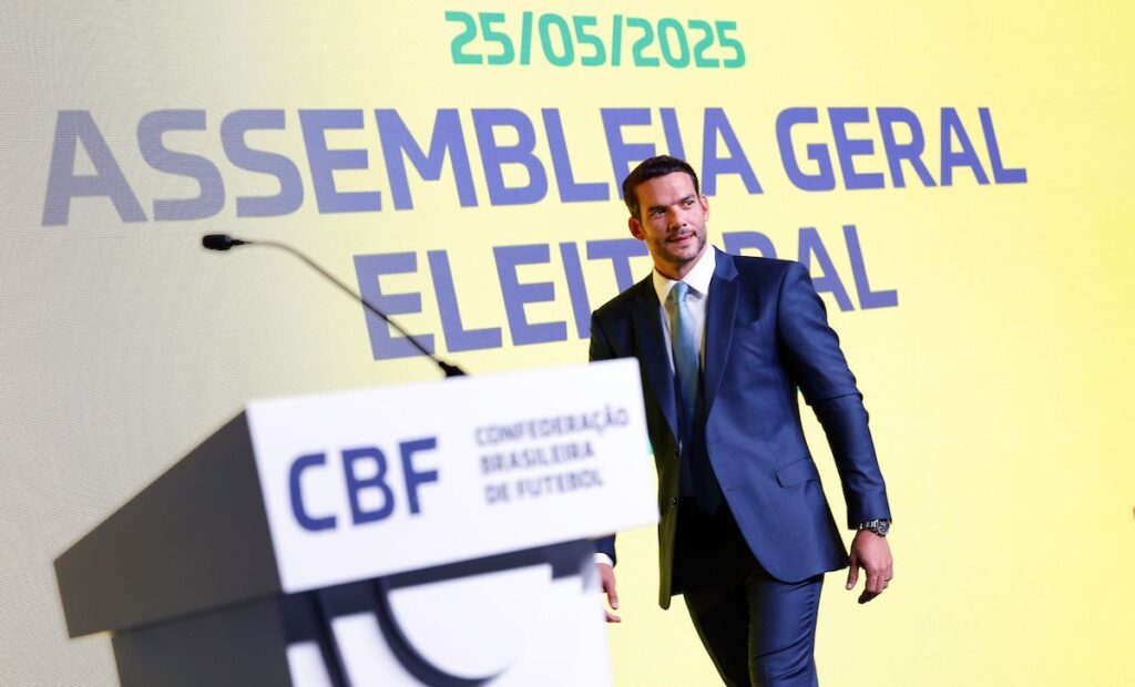 Sob protesto de clubes, CBF elege novo presidente
