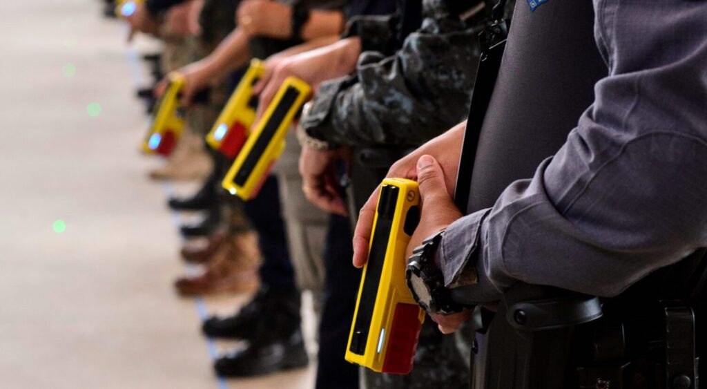 Forças de segurança do Paraná usarão armas de choque