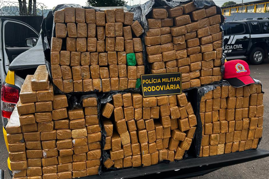 Apreensões de drogas crescem 155% nos primeiros meses do ano no Paraná