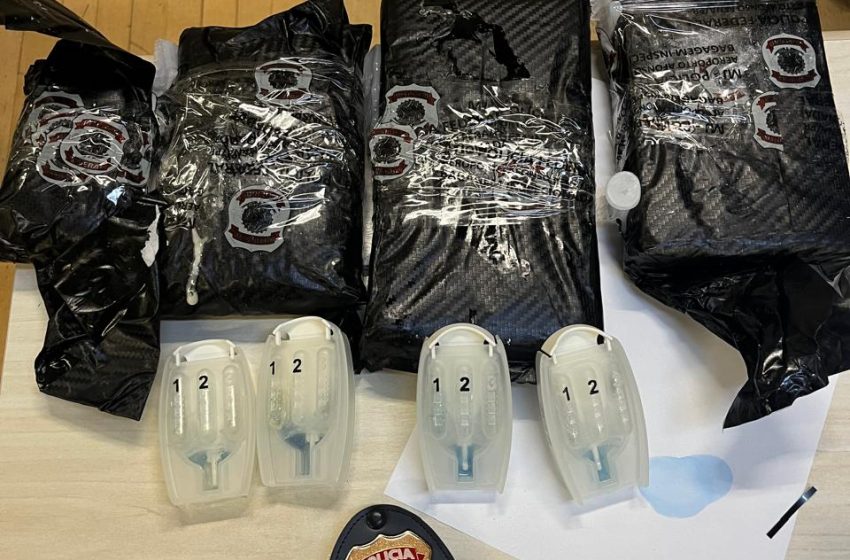 Casal é preso com cocaína no Aeroporto Afonso Pena