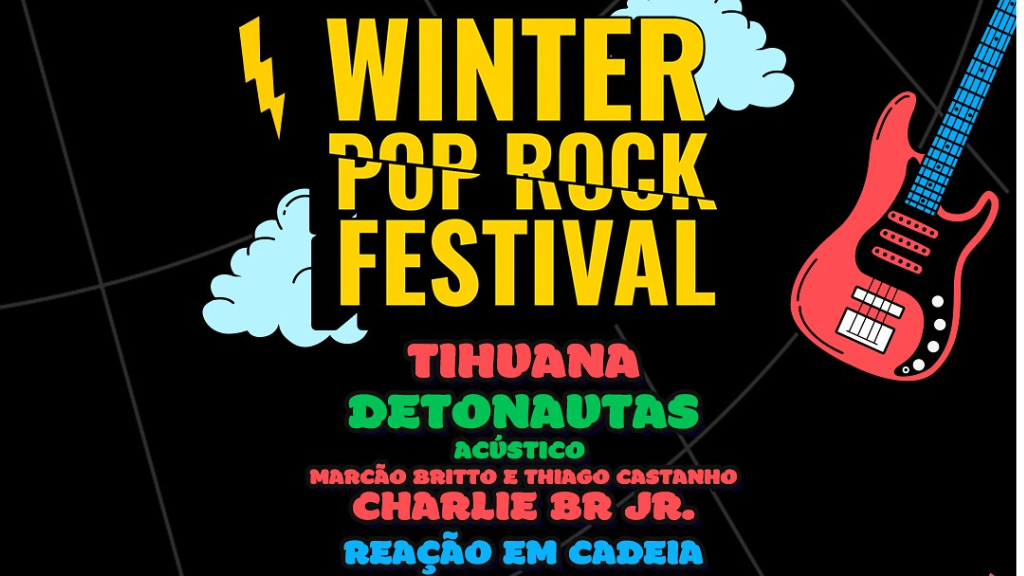 Winter Pop Rock Festival em Curitiba; Confira as bandas