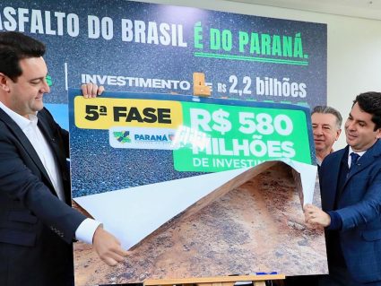 Governo e Alep pavimentando as cidades