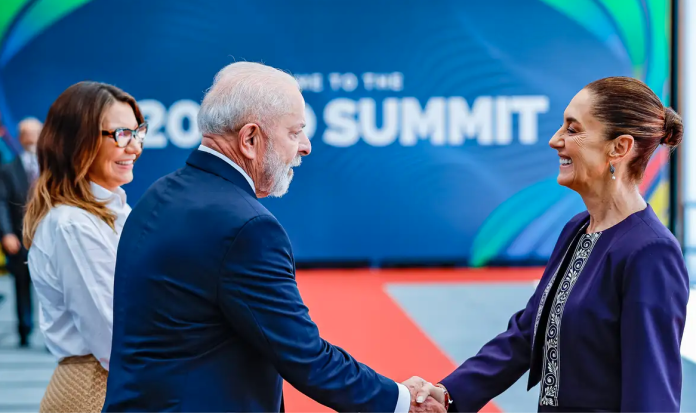 Lula presidente do México Claudia Sheinbaum