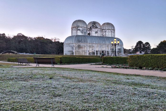geada e temperaturas negativas Paraná