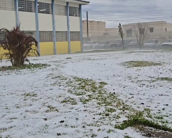 chuva de granizo Paraná