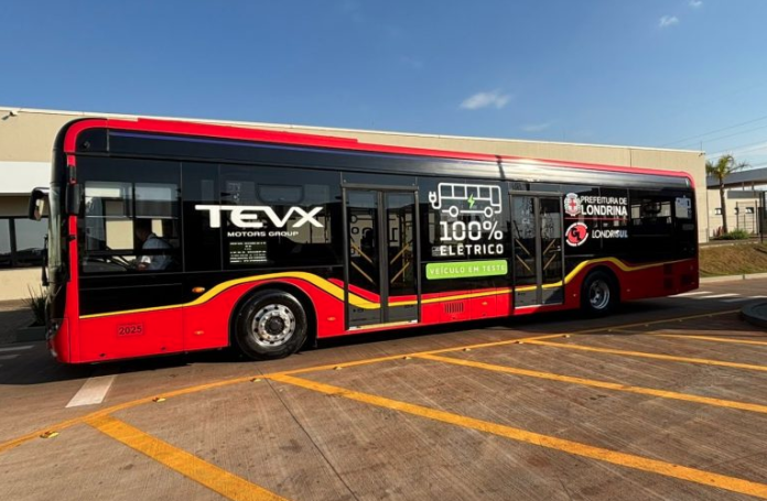 testes ônibus elétricos Londrina