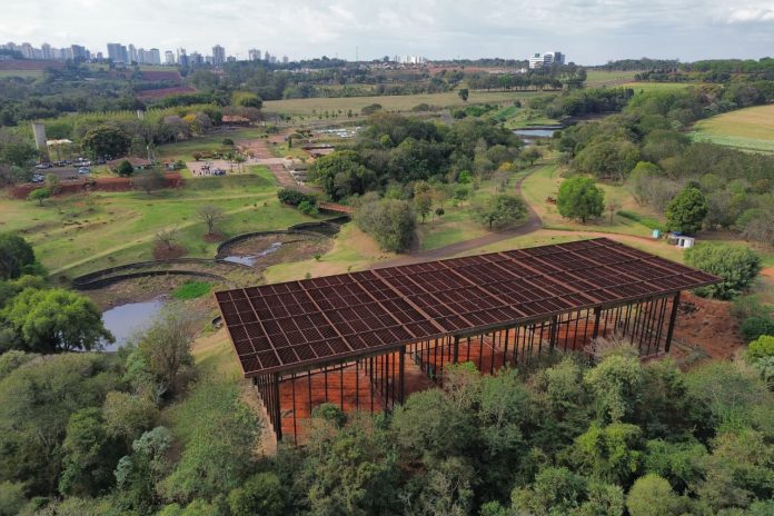 obras Jardim Botânico Londrina