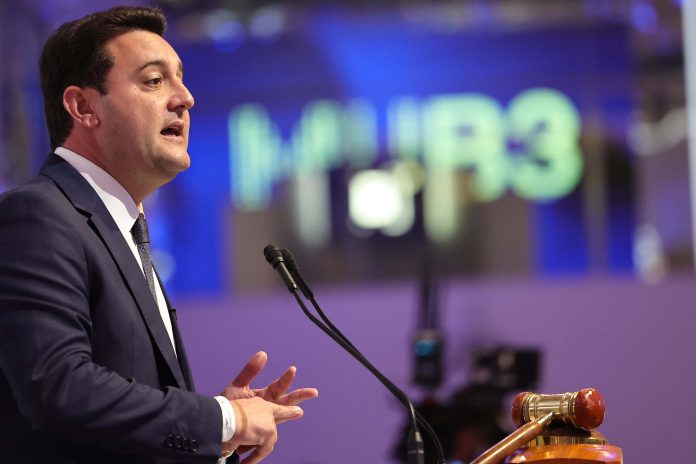 ratinho junior na B3