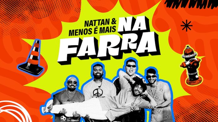 Nattan e Menos é Mais apresentam “Na Farra” em Curitiba
