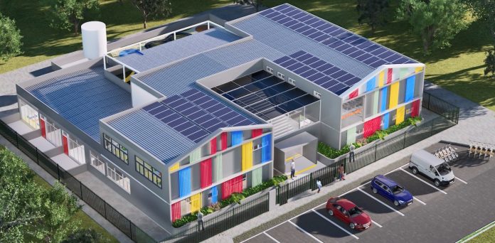 Modelo de escola a ser construida