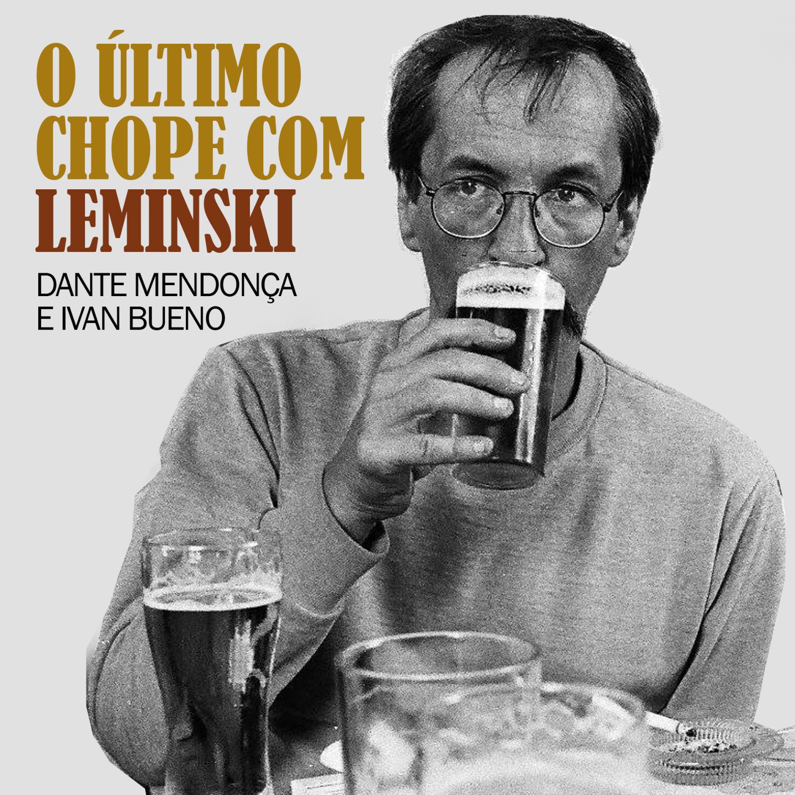 livro resgata tarde histórica de boemia em Curitiba — Leminski, chope e temporal